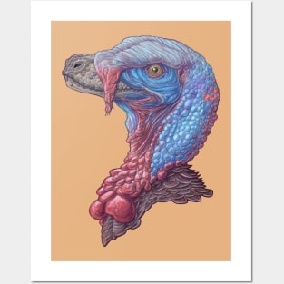 Murder Turkey (Velociraptor mongoliensis) Posters and Art